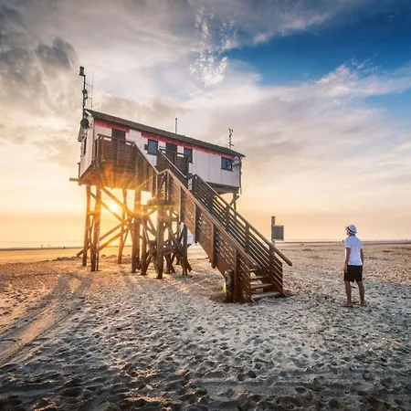 Semi-detached House In St Peter-ording Apartamento Sankt Peter-Ording