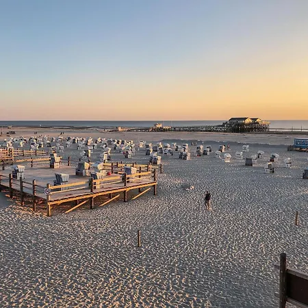 Apartamento Semi-detached House In St Peter-ording