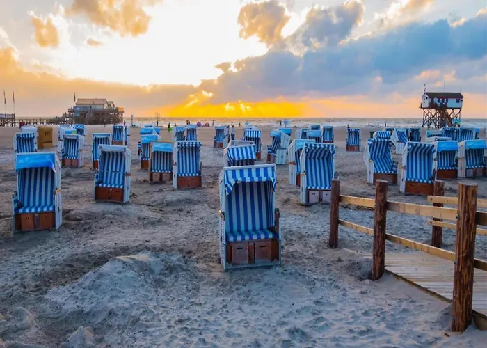 דירה Semi-detached House In St Peter-ording