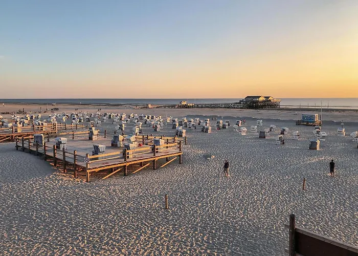 דירה Semi-detached House In St Peter-ording